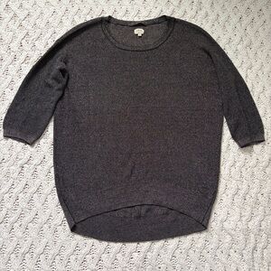 Wilfred Sweater - Aritzia Women’s Sweater with Silk & Cashmere - 3/4 Sleeve